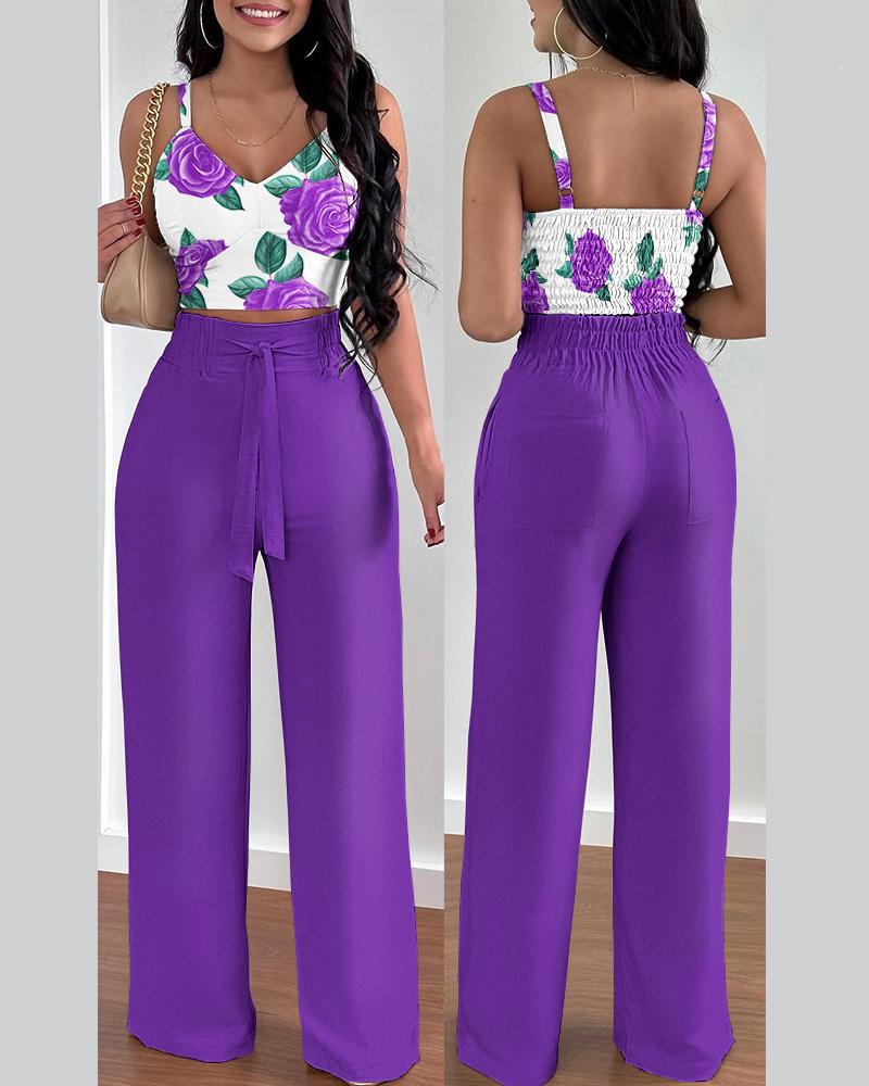 Two-piece Pattern Set