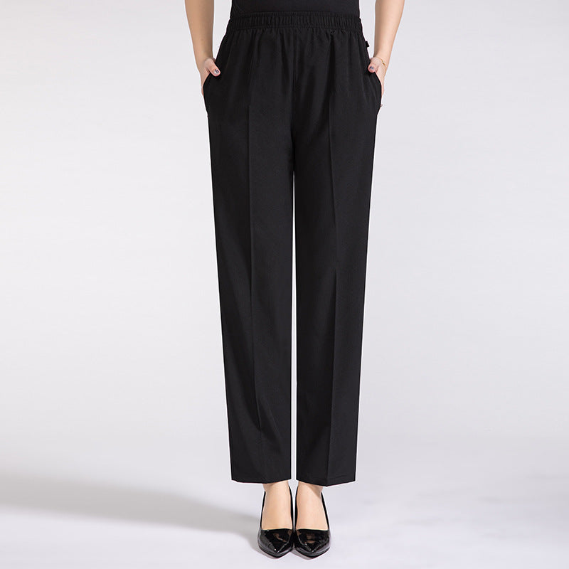 Summer's Mother Thin Cropped Trousers