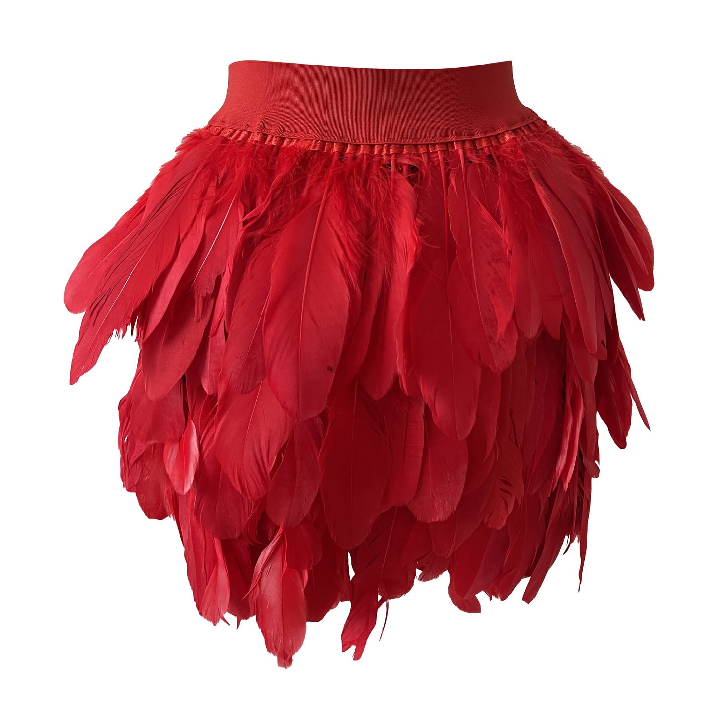 Wild Sexy Feather Skirt