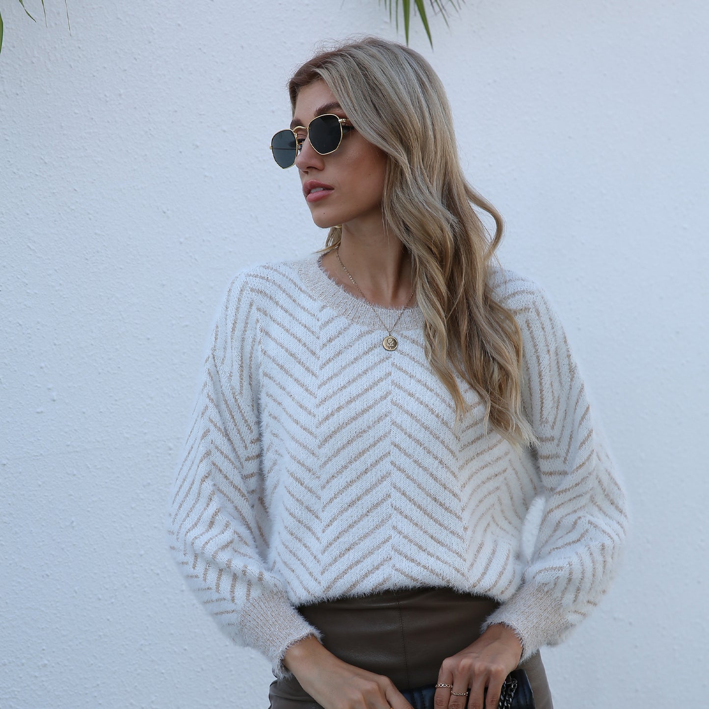 Striped Round Neck Shirt