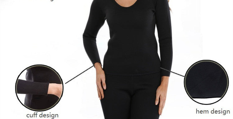 Sweat-Sculpting Long-sleeved Sportswear