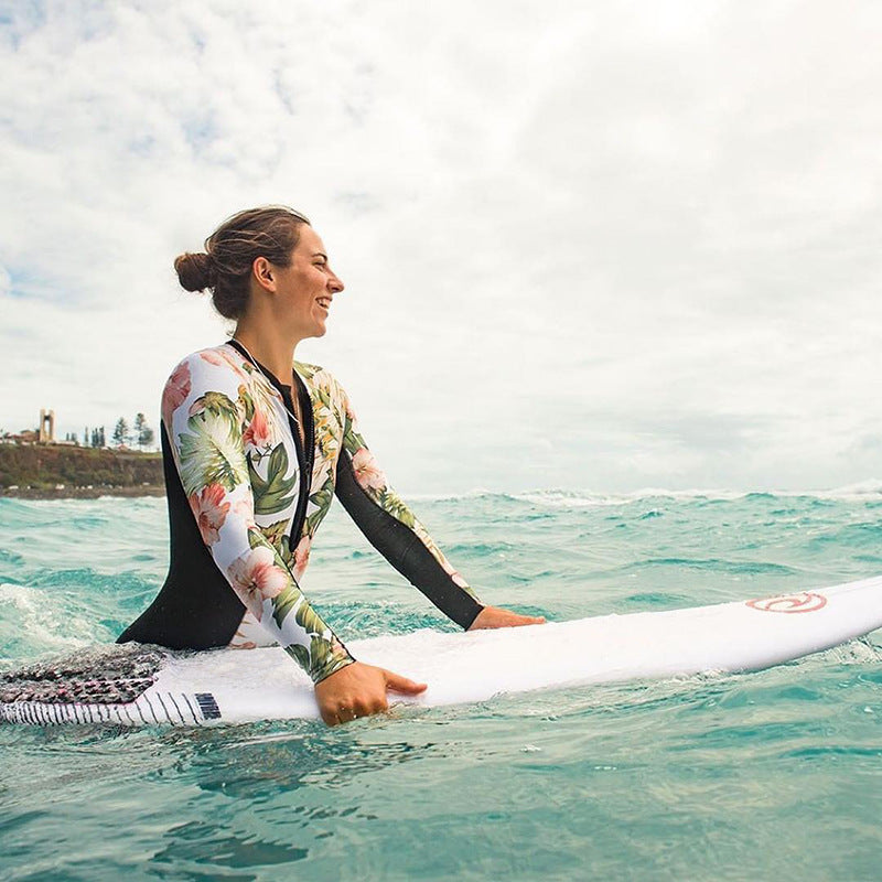 Long-sleeved One Piece Swimsuit