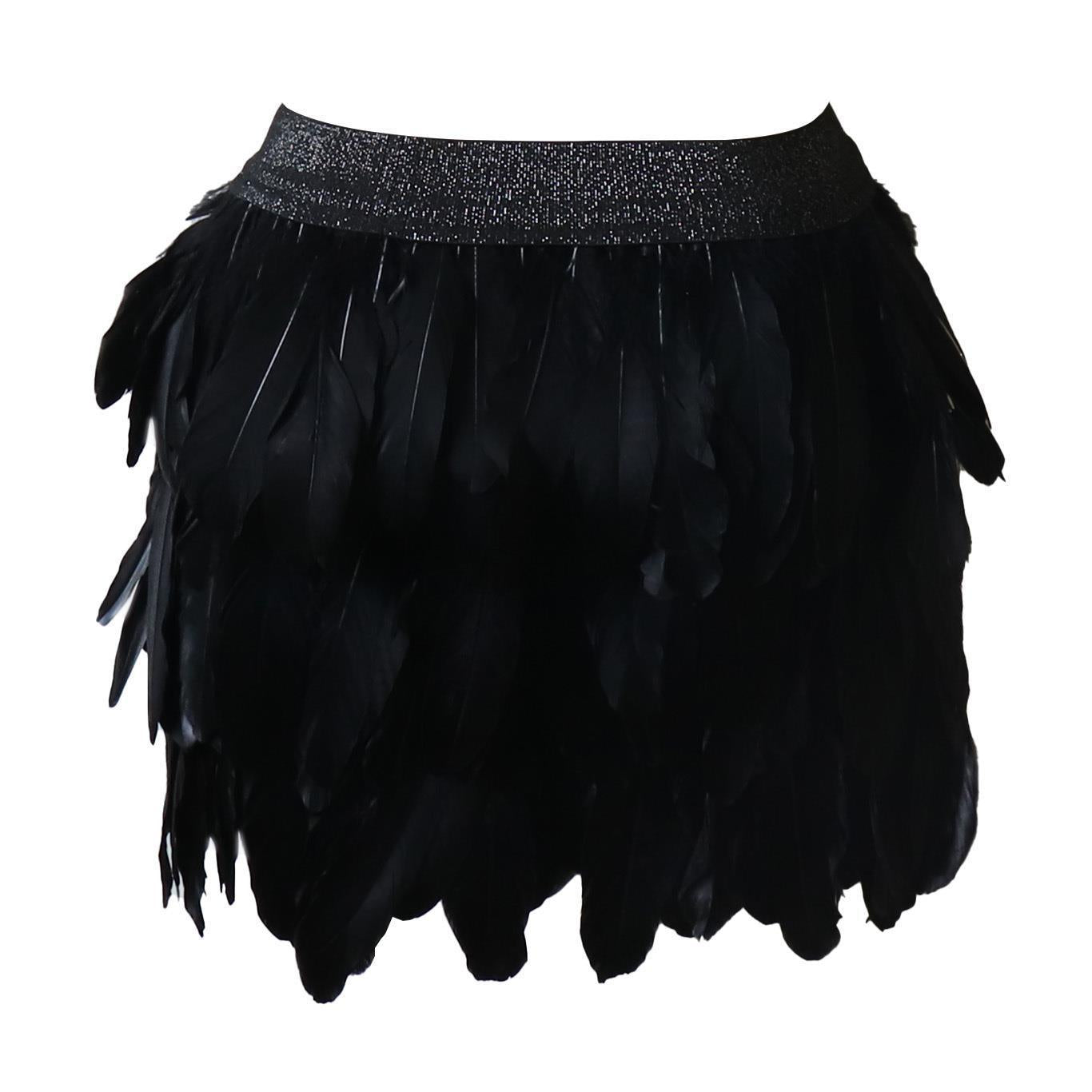 Wild Sexy Feather Skirt