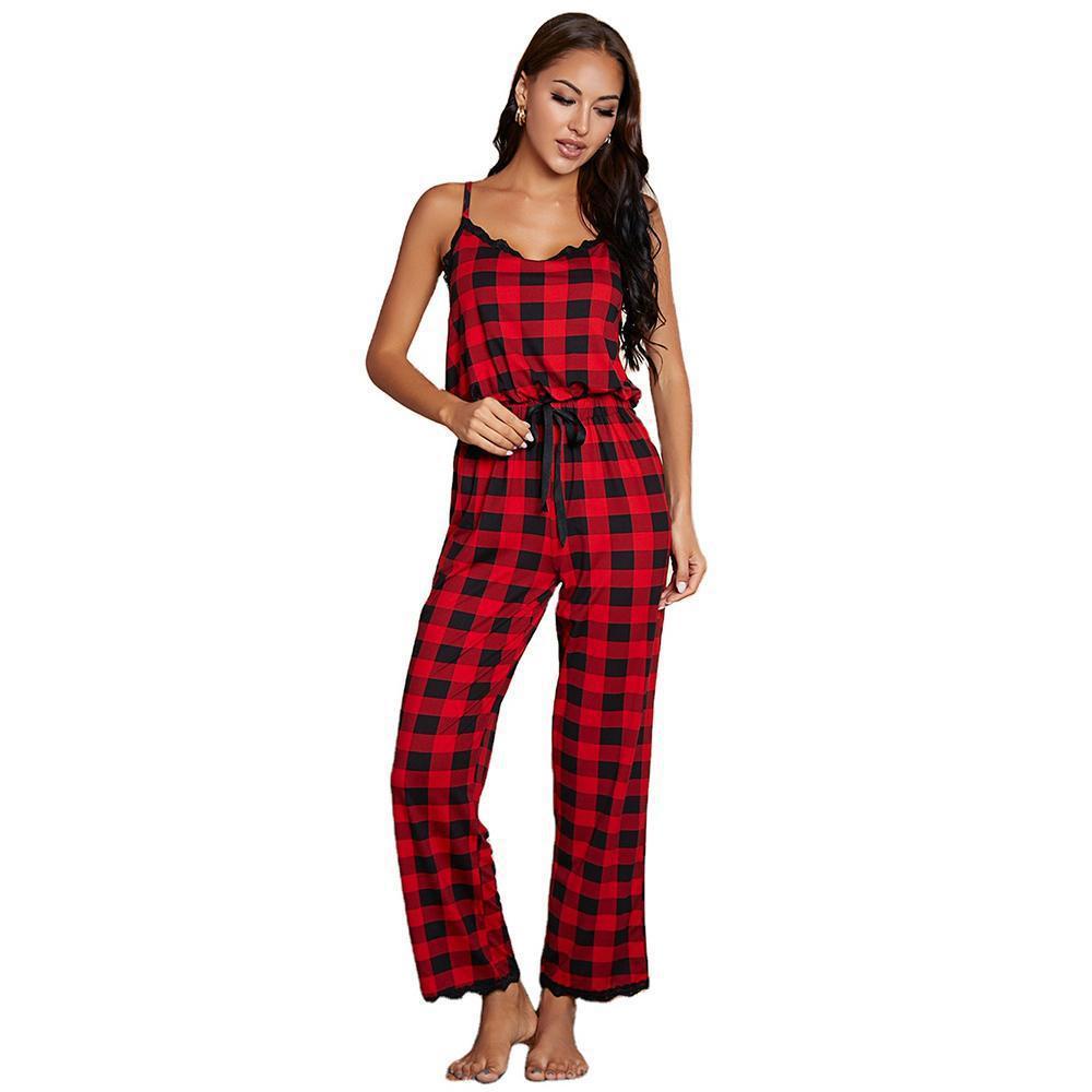 Women's Spring And Summer Sling One-piece Homewear Clothing