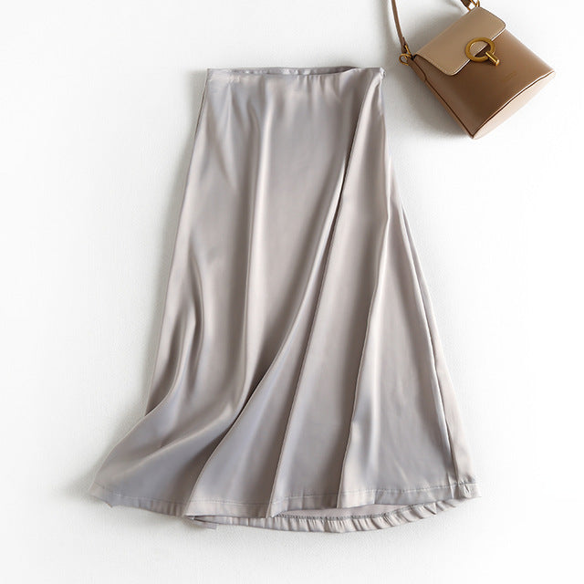 Summer Satin Skirt