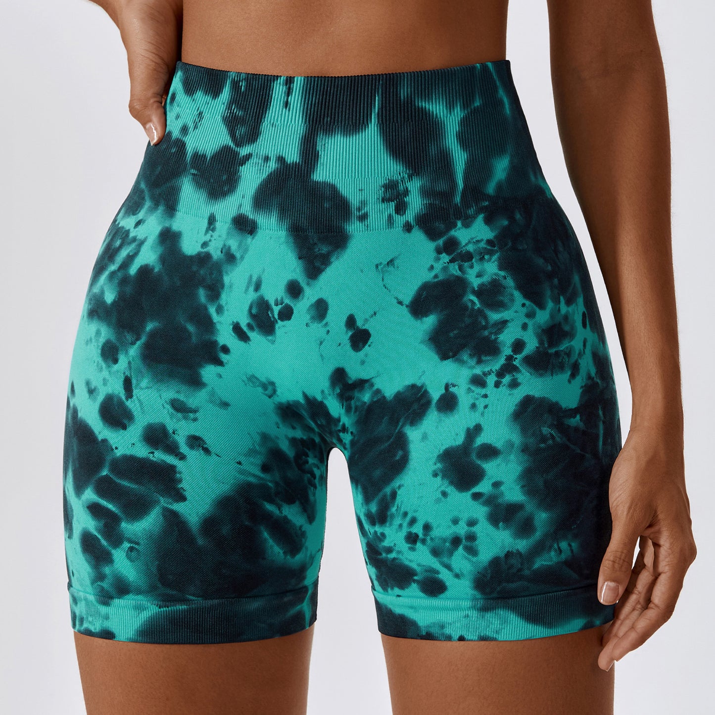 Seamless Yoga Hip Rise Shorts