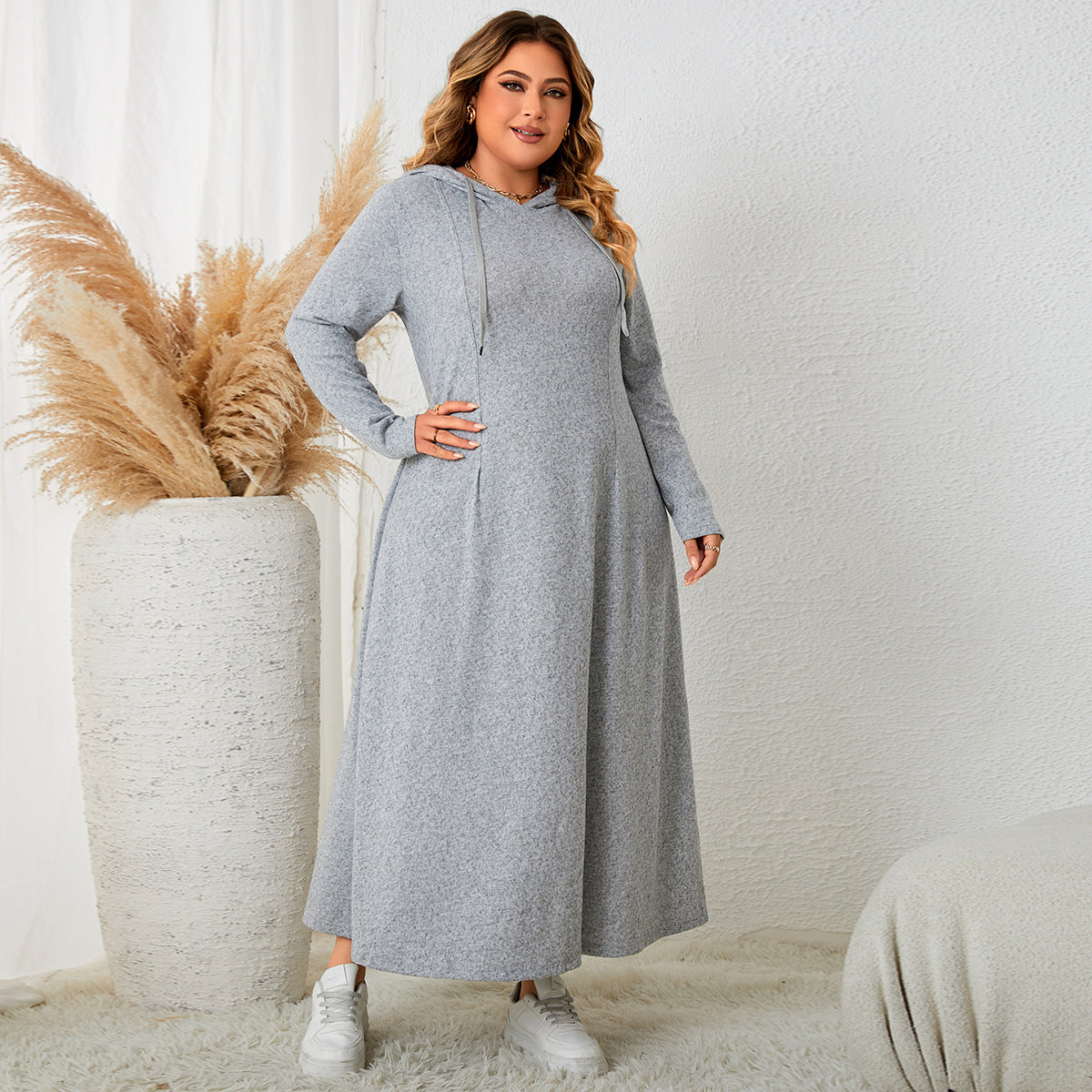 Margo Hooded Casual Dress