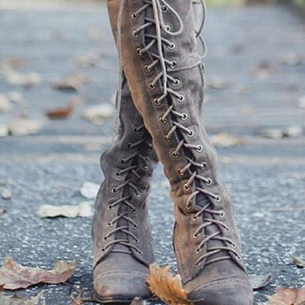 Casual Lace up Boots