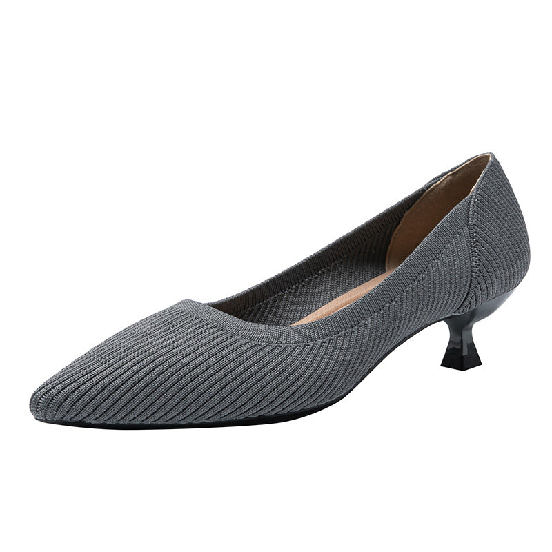 Pointed Toe Low Pumps