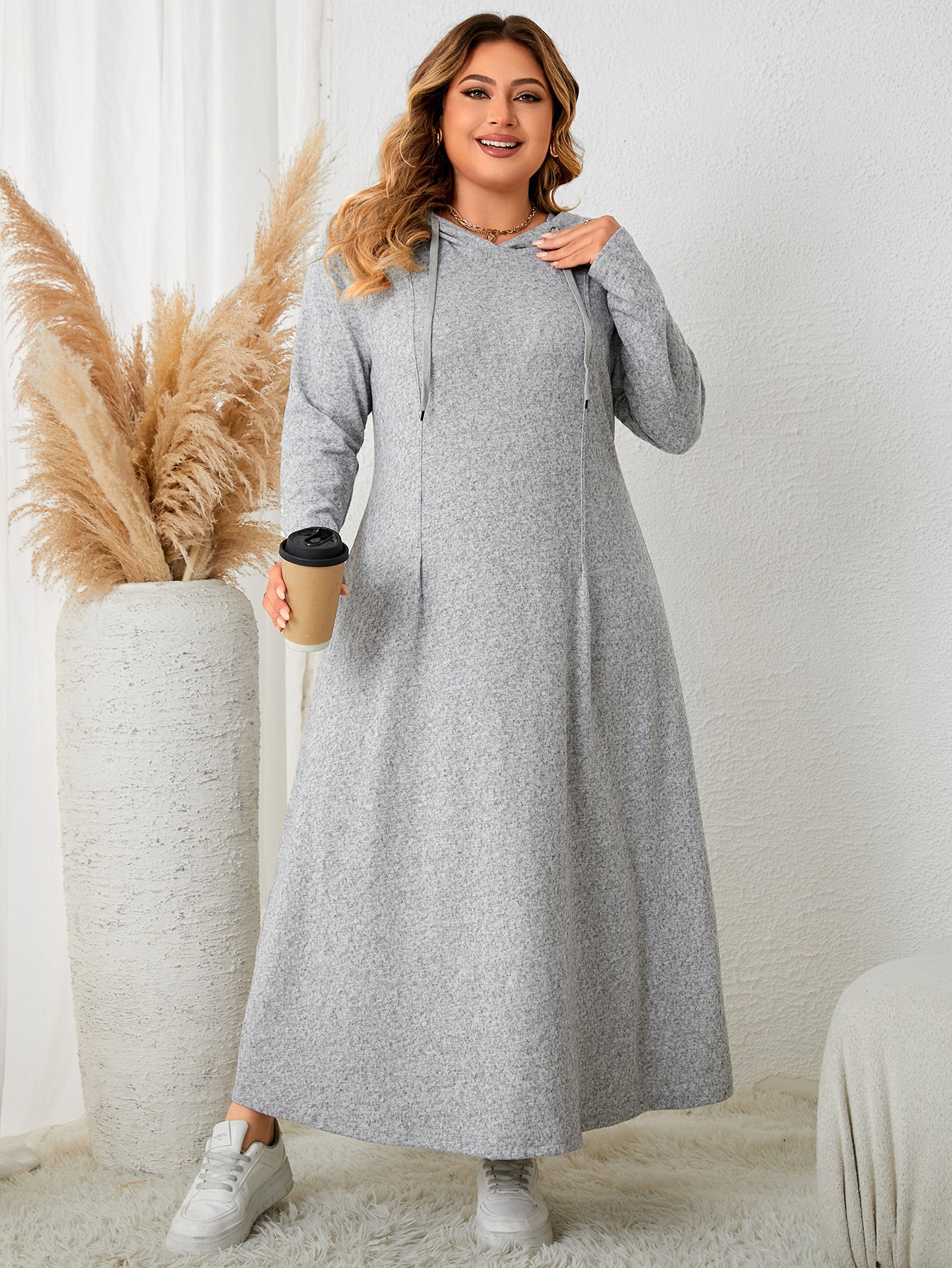 Margo Hooded Casual Dress