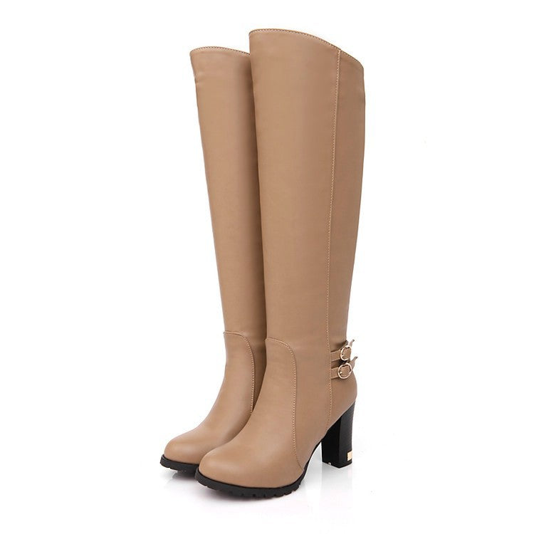 Over-the-knee Boots Women's High Heels