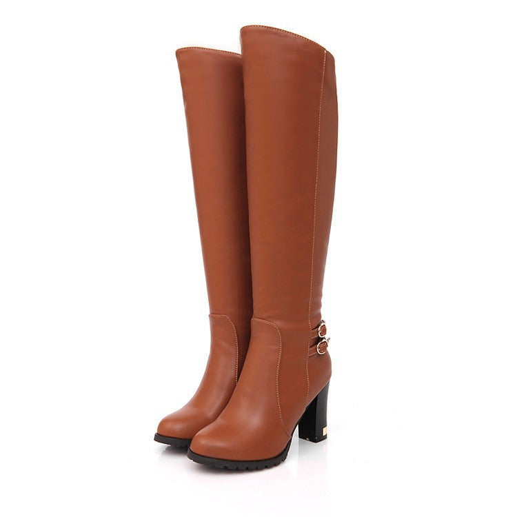 Over-the-knee Boots Women's High Heels