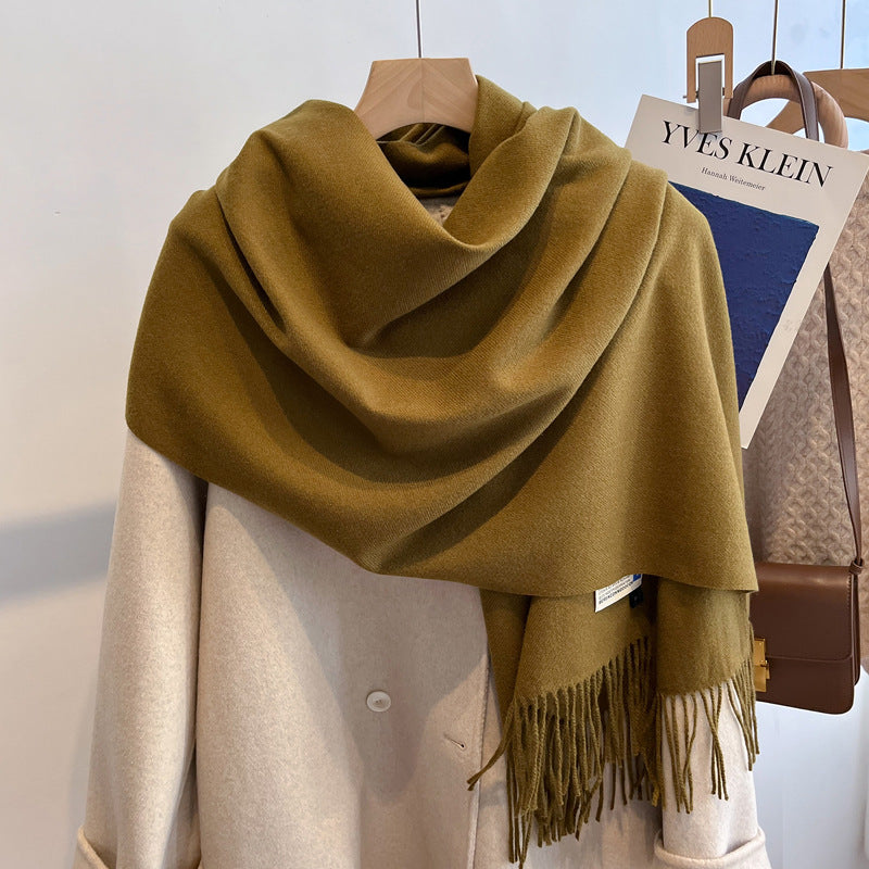 Versatile Thickened Scarf