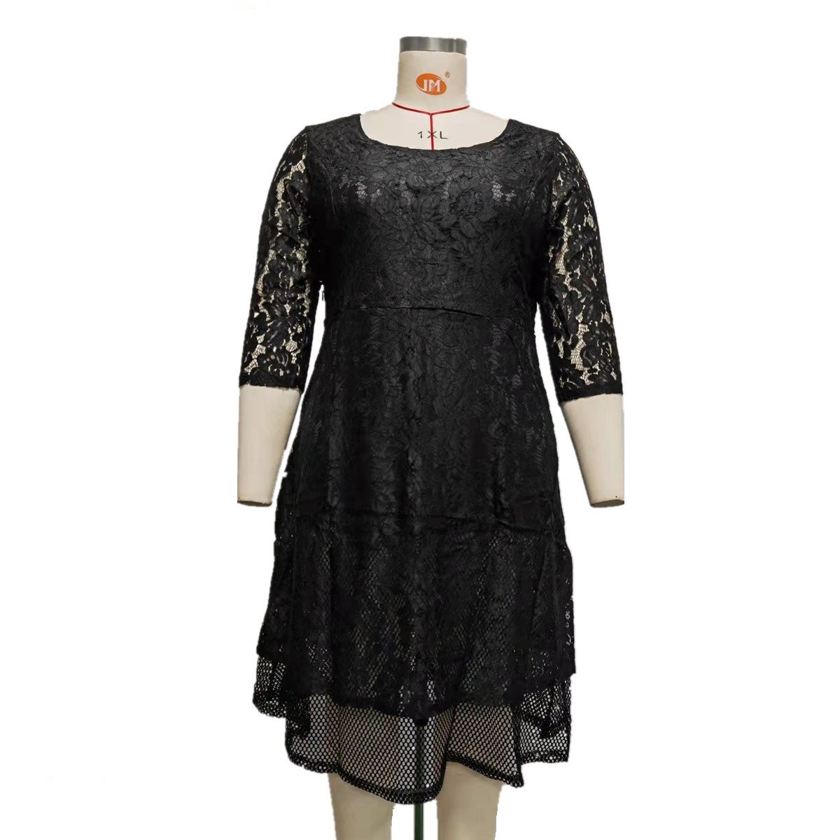 Round Neck Lace Dress