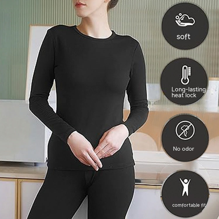 Round Neck Thermal Underwear Suit