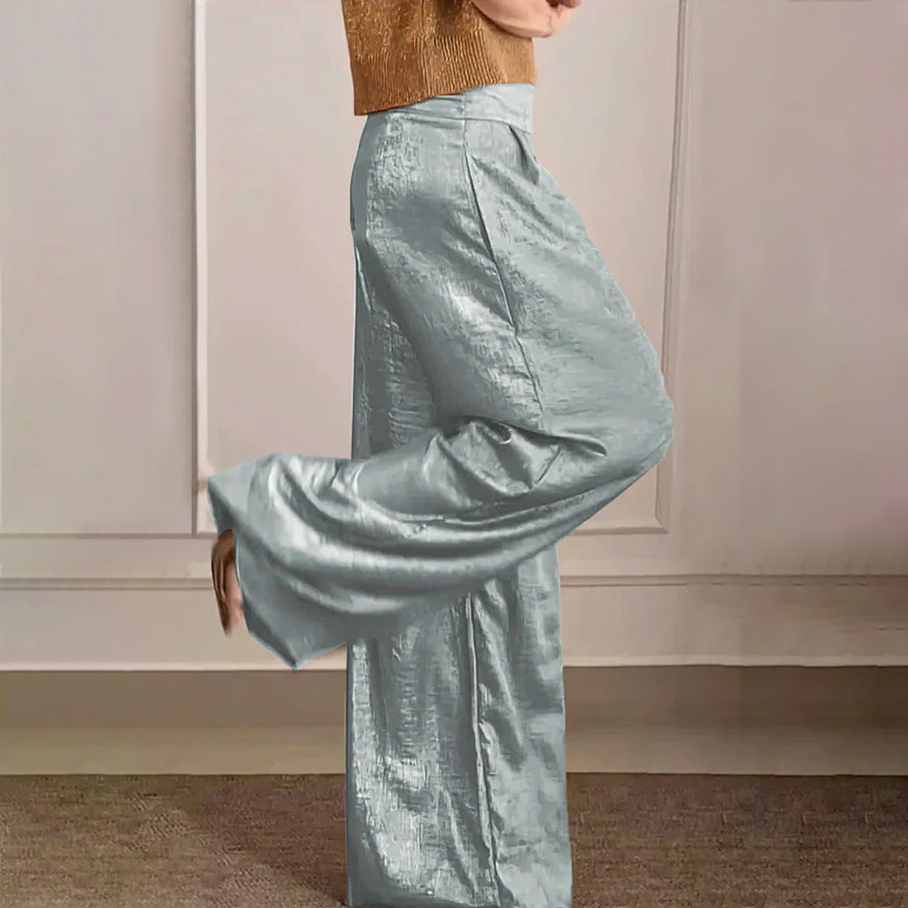 High Waist Wide Leg Pants