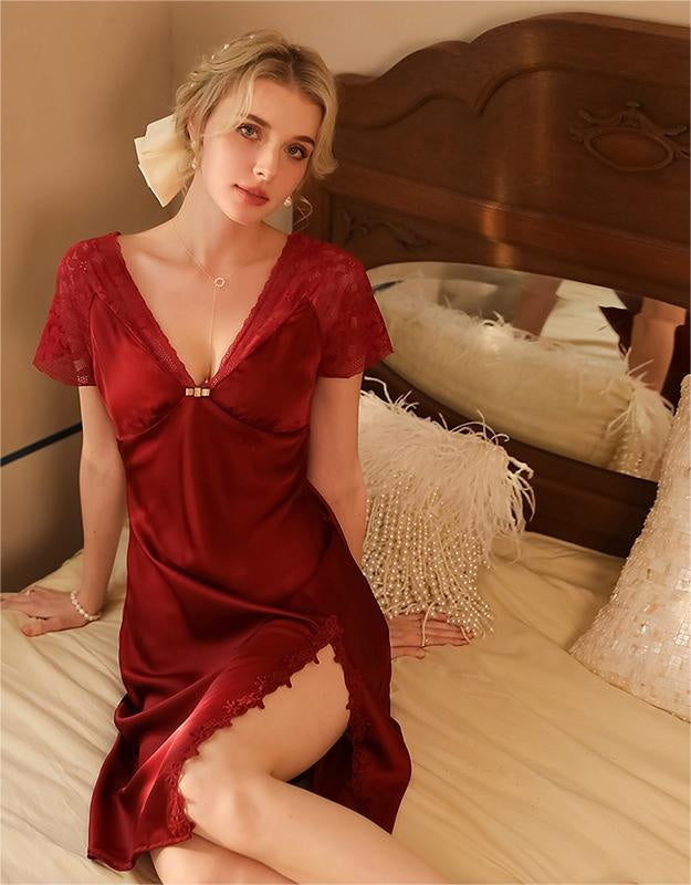 Ice Silk Nightgown