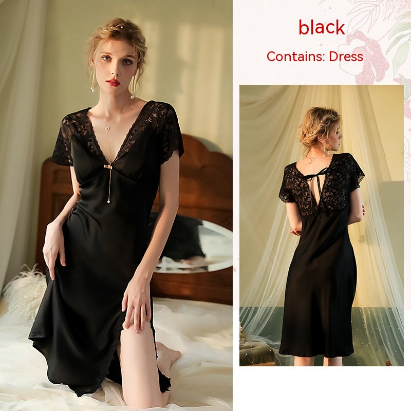 Ice Silk Nightgown