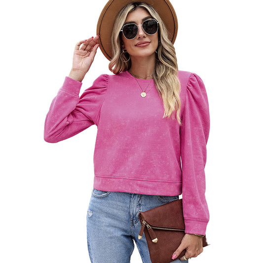 Solid Color Long Sleeve Shirt