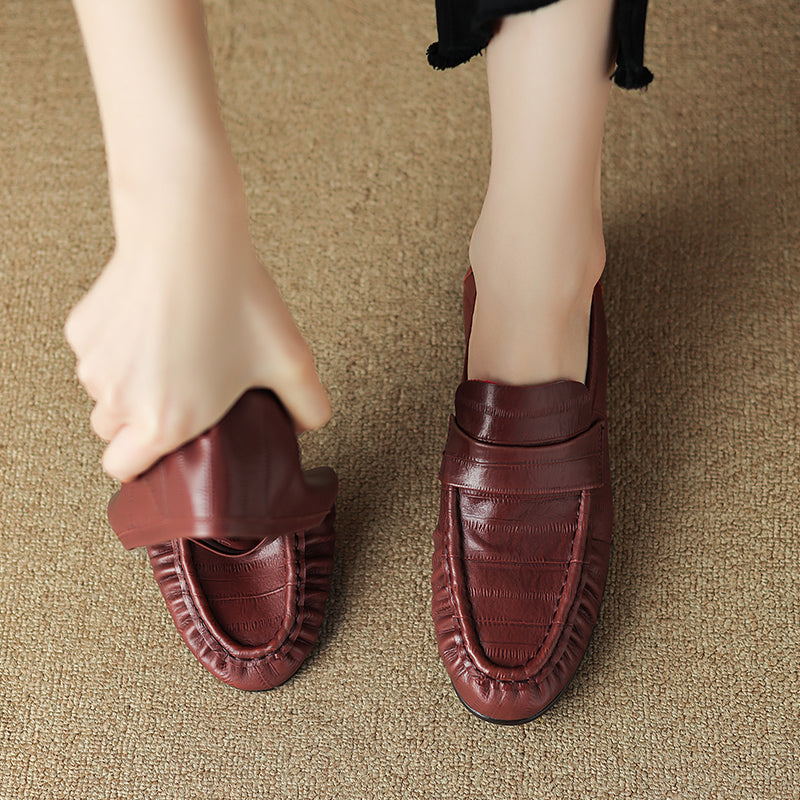 Classic Leather Loafers