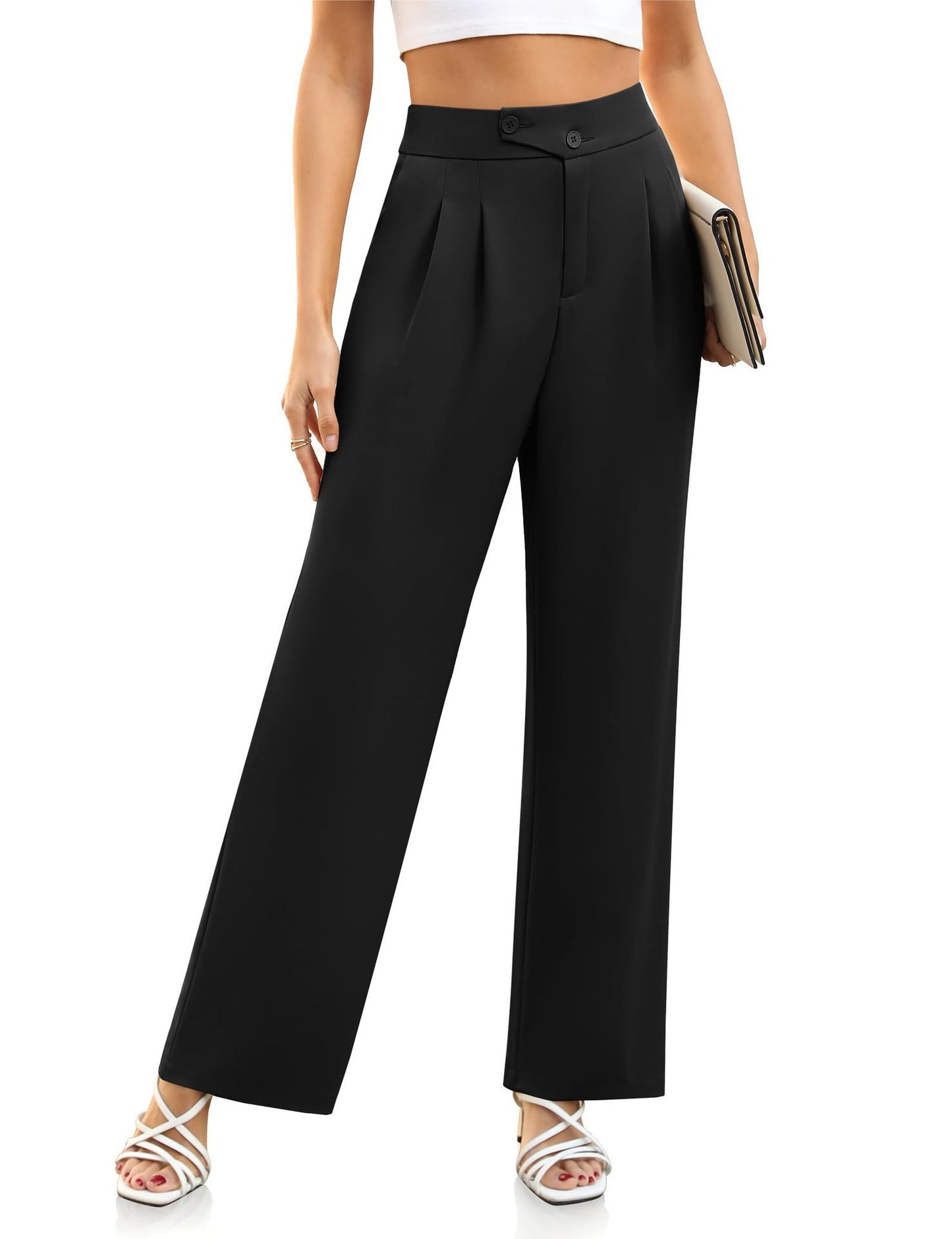 High Waist Trousers