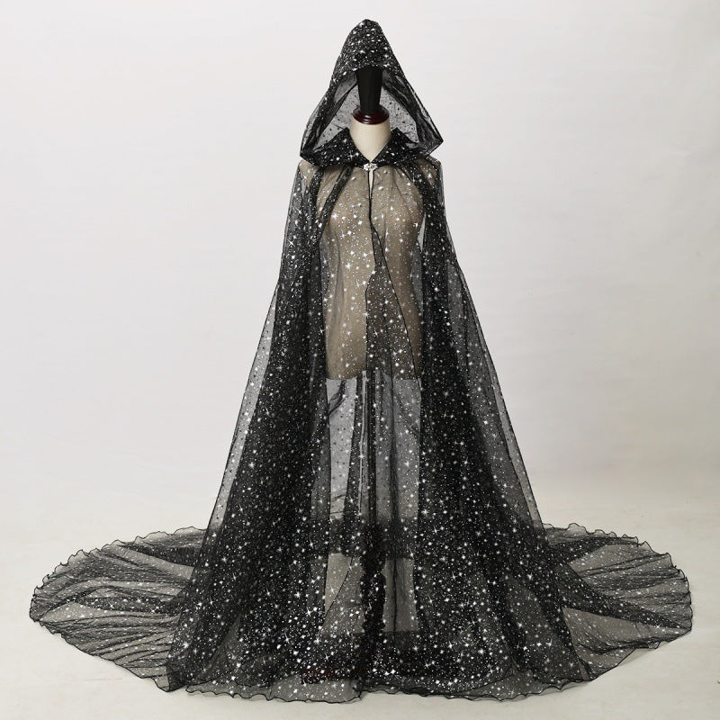 Bronzing Hooded Cape