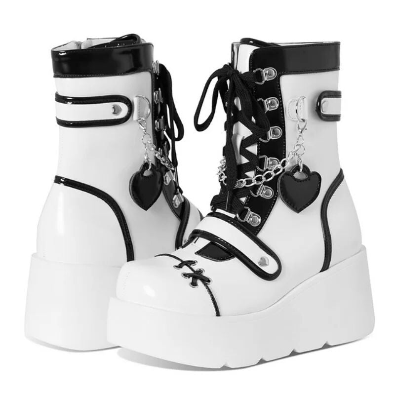 Mid-calf Thick Bottom Boots