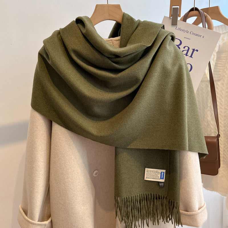 Versatile Thickened Scarf