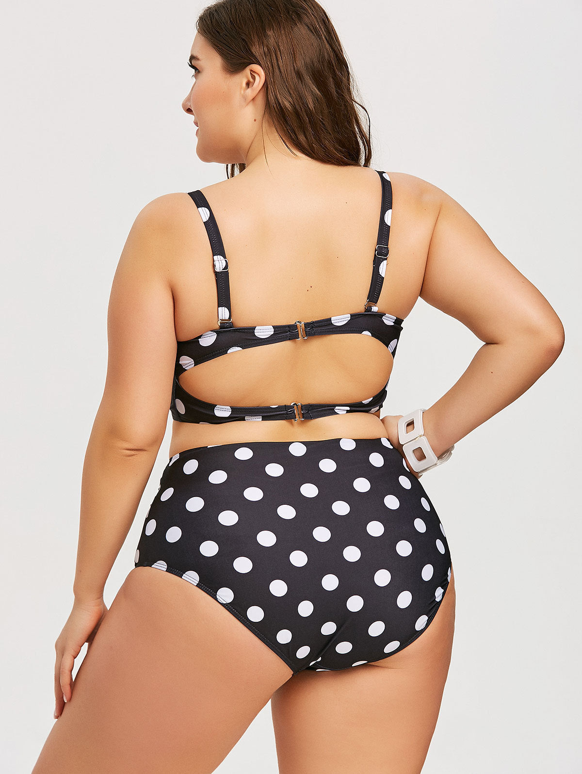 Polka Dot High-rise Bikini