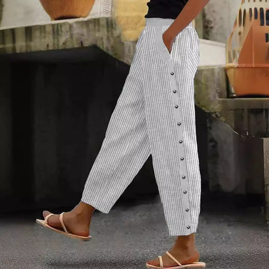 Linen Casual Trousers