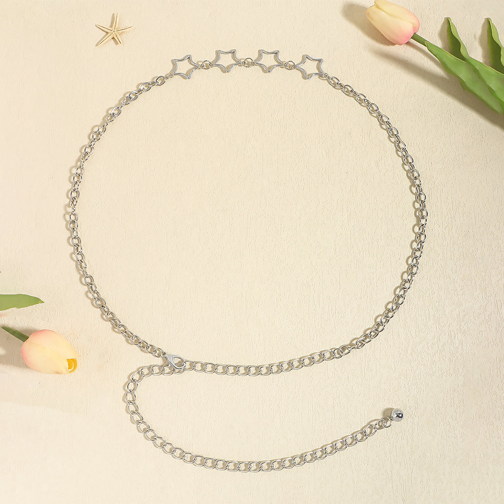 Star Metal Waist Chain