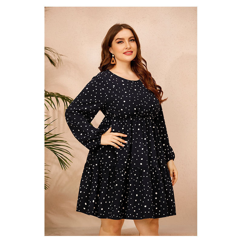 Plus Size Floral Dress