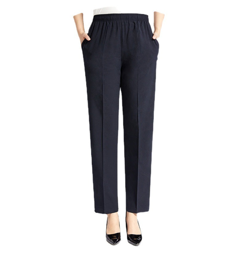 Summer's Mother Thin Cropped Trousers