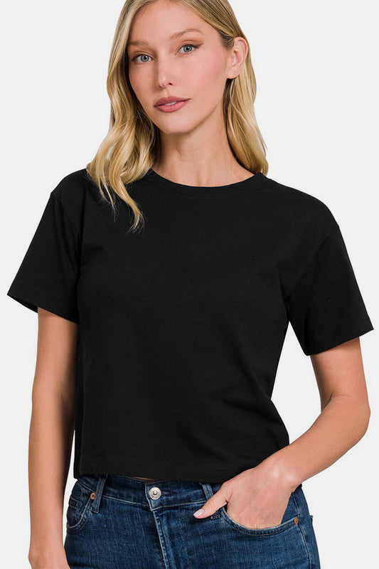 Short Sleeve Cropped T-Shirt