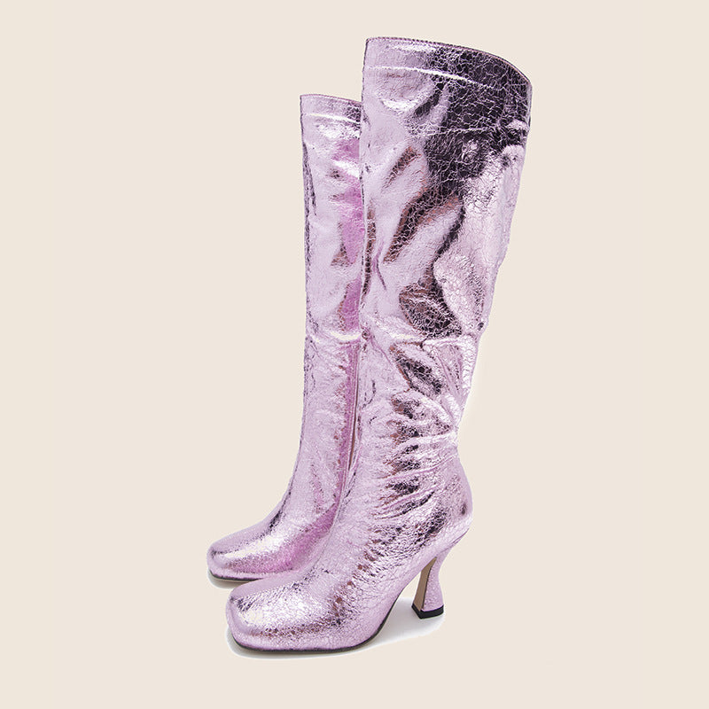 Metallic New Boots