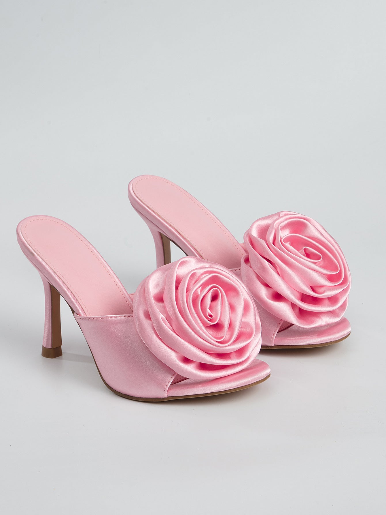 Rose Stiletto High Heels