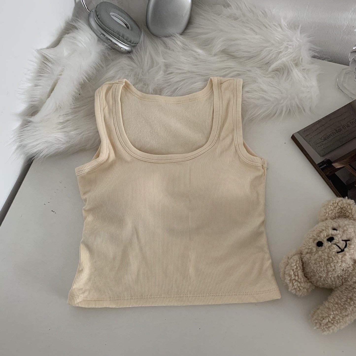 Brushed Thickened Vest Top