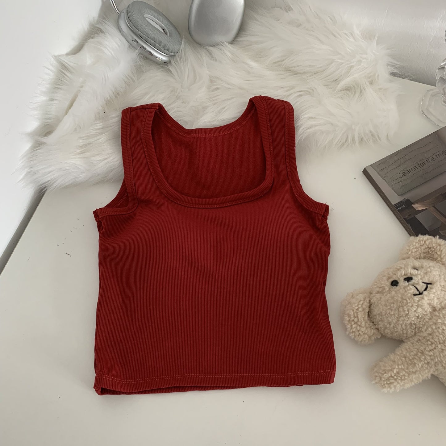 Brushed Thickened Vest Top