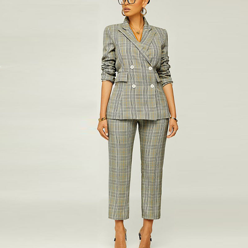 Plaid Business Suit