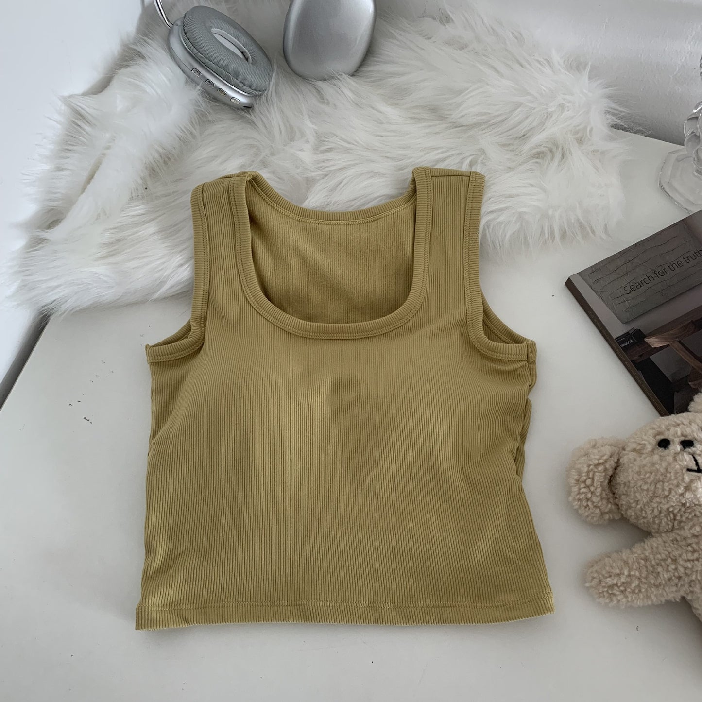 Brushed Thickened Vest Top