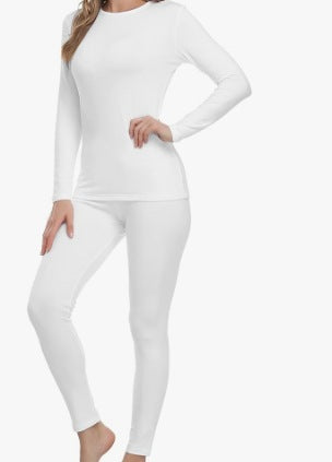 Round Neck Thermal Underwear Suit