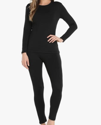 Round Neck Thermal Underwear Suit