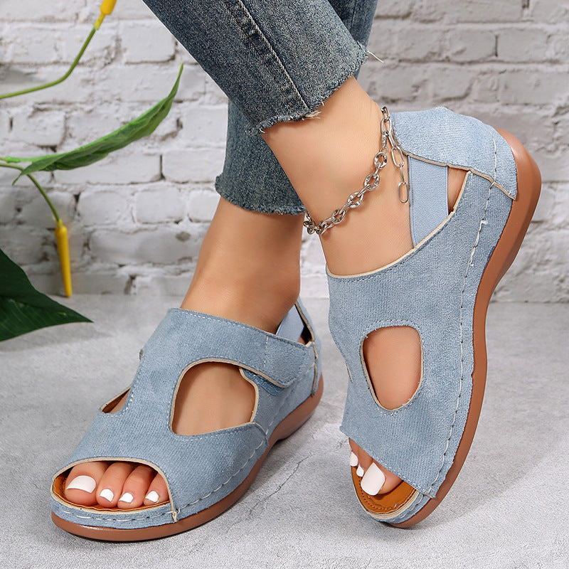 Lightweight Velcro Casual Sandals