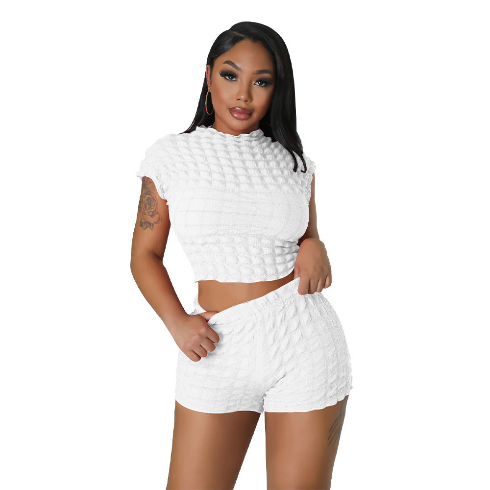 Popcorn Bubble Two-piece Set