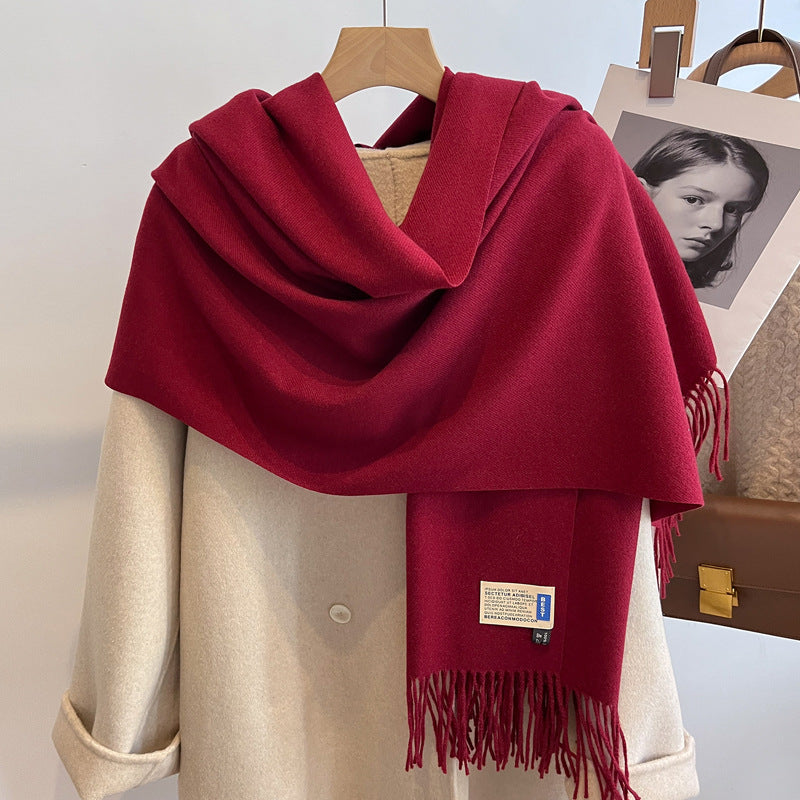 Versatile Thickened Scarf