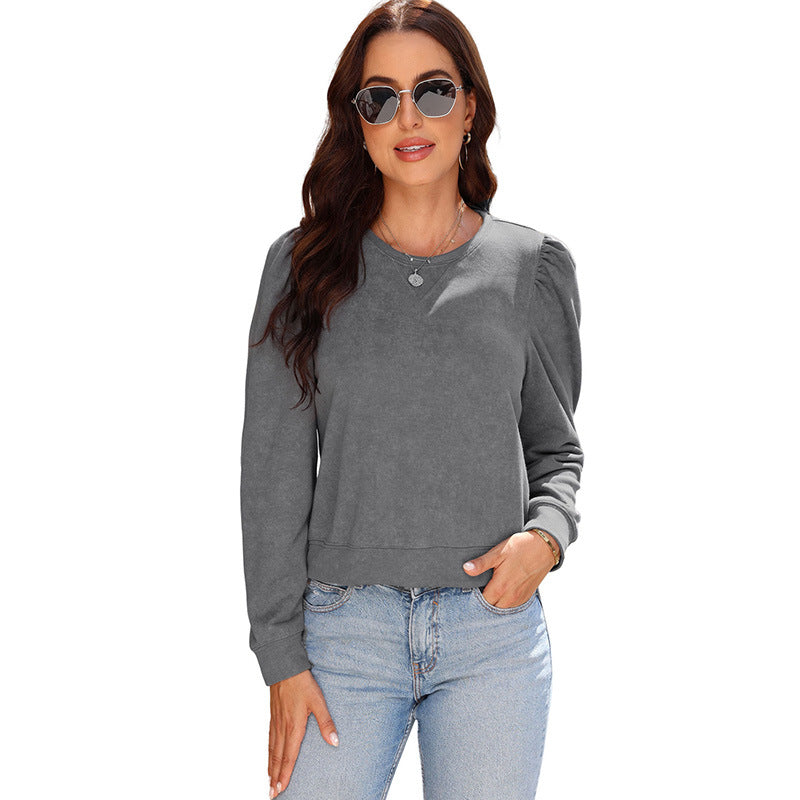 Solid Color Long Sleeve Shirt