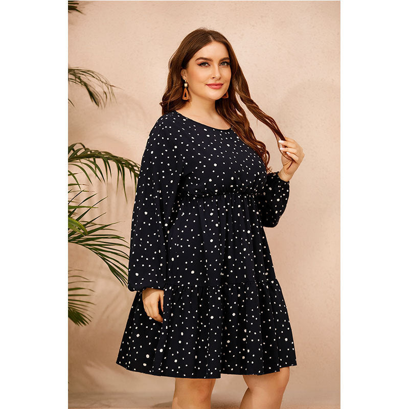 Plus Size Floral Dress