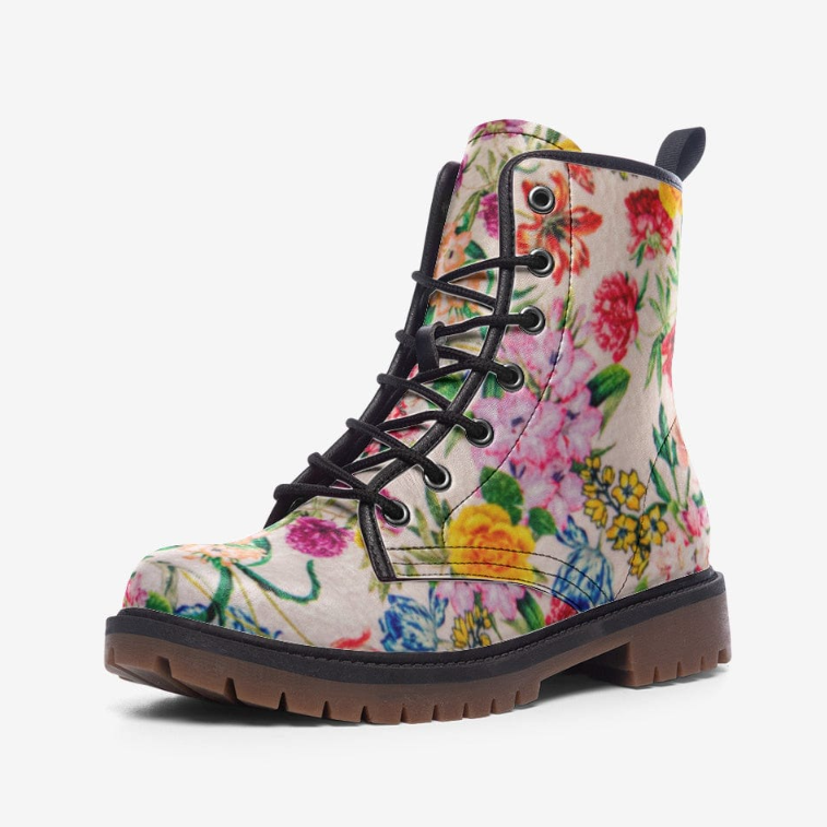 Flower Design Boots