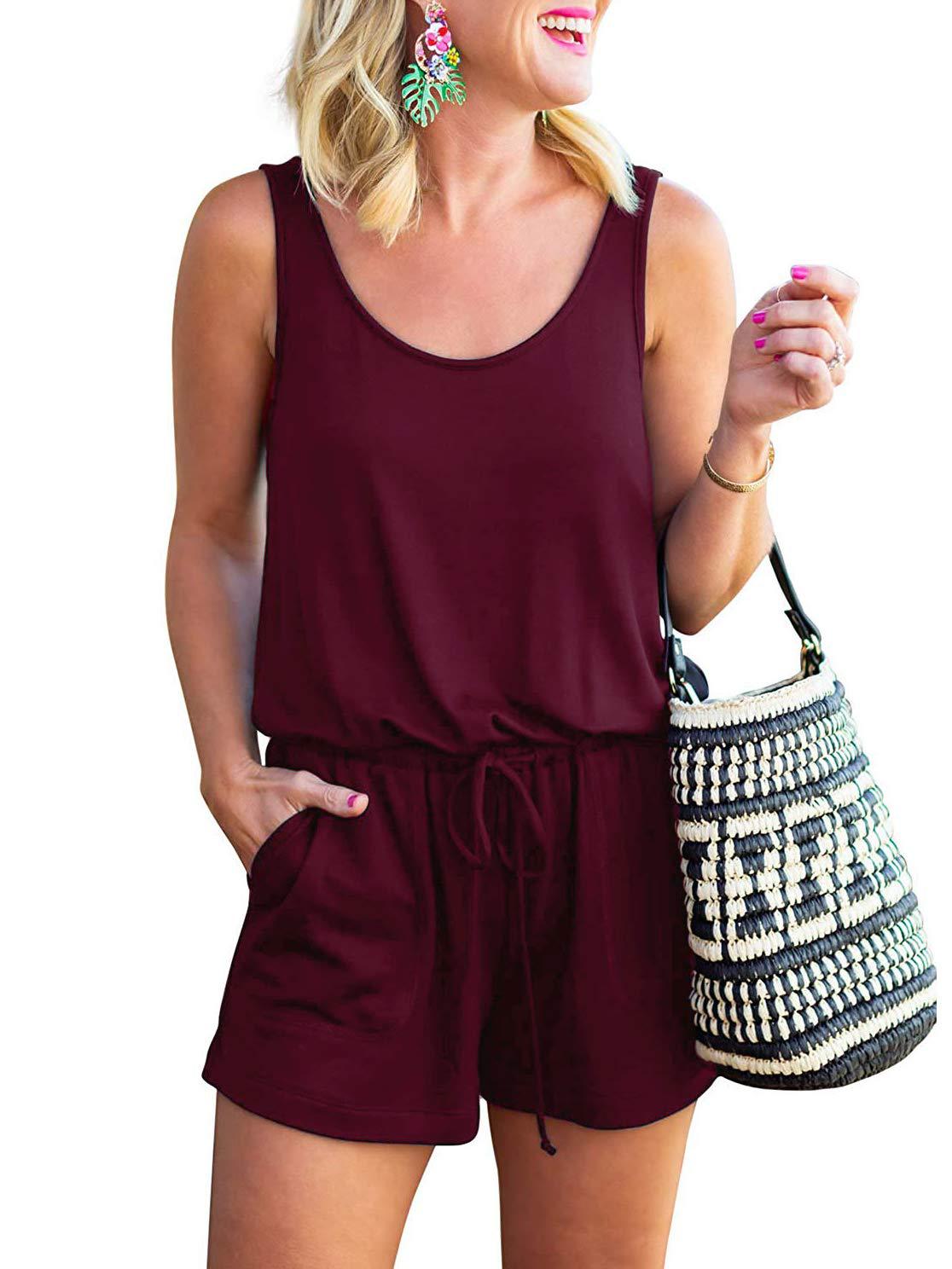 Camisole Drawstring Strap Jumpsuit