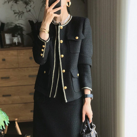 Tweed Skirt Suit